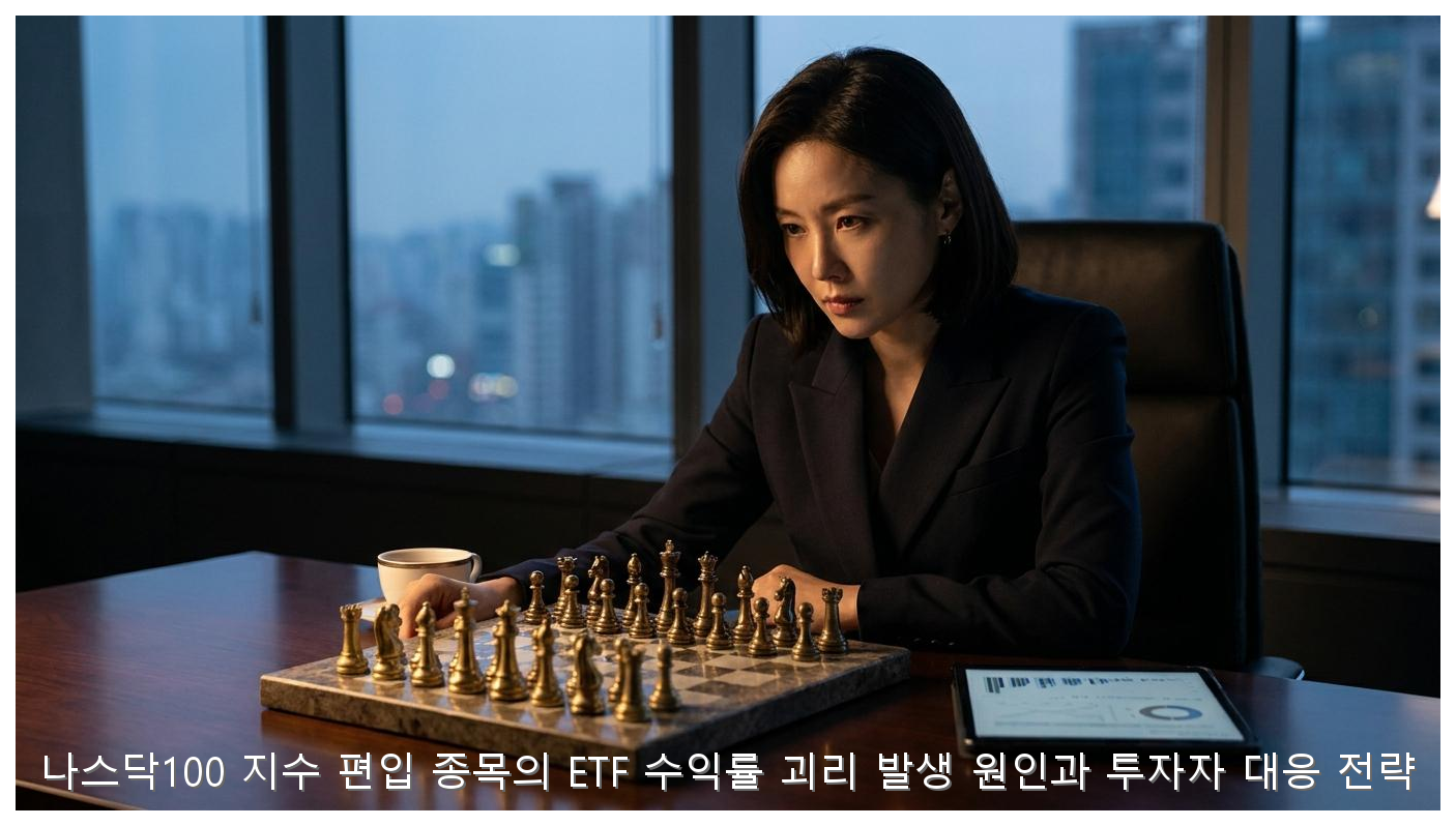 나스닥100 지수 편입 종목의 ETF 수익률 괴리 발생 원인과 투자자 대응 전략 핵심 안내 및 분석 인포그래픽 (3)