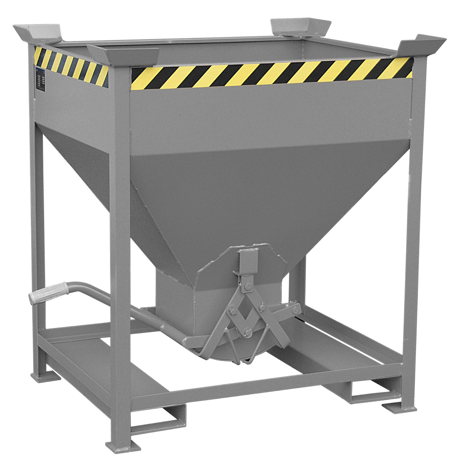 Silocontainer SG 375, gelakt, Muisgrijs