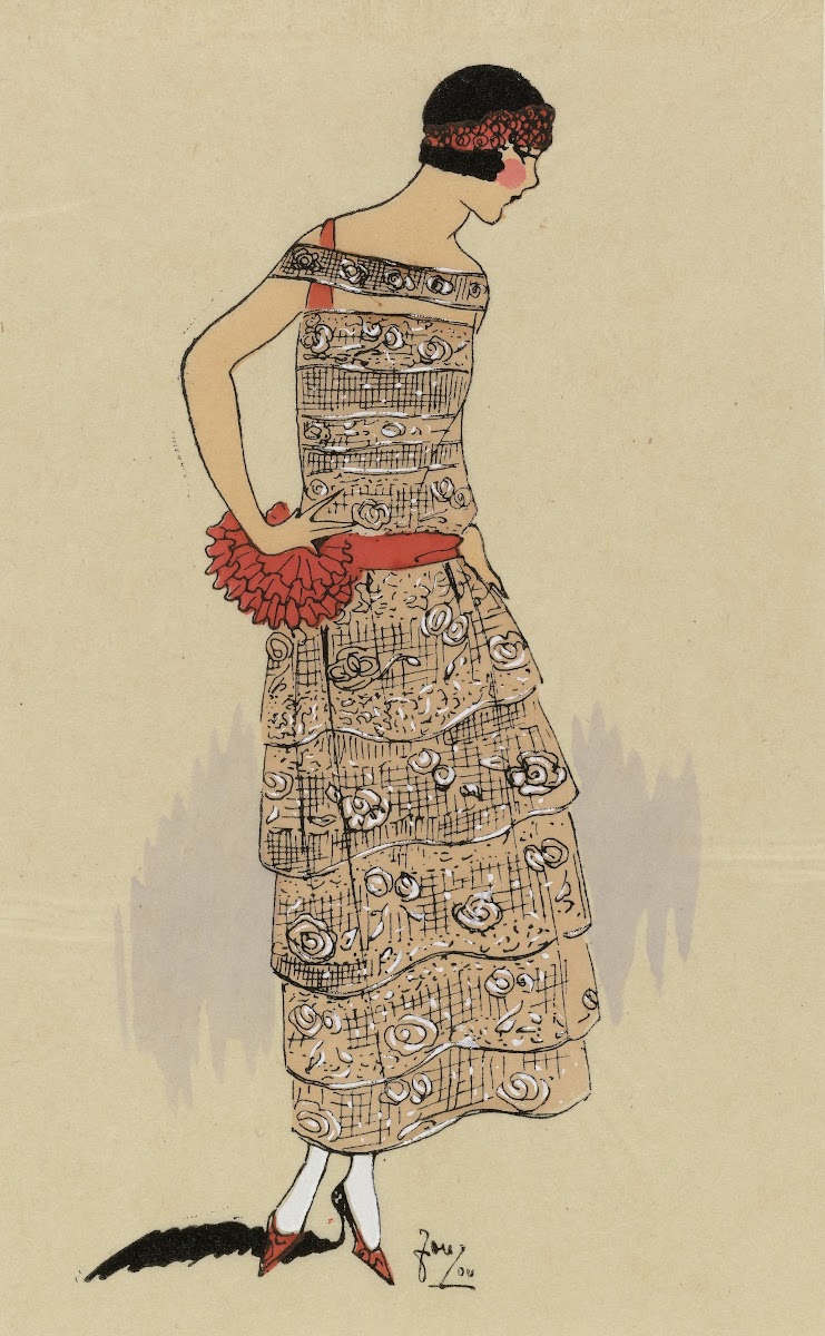 LONGCHAMP Cette jolie robe 1923