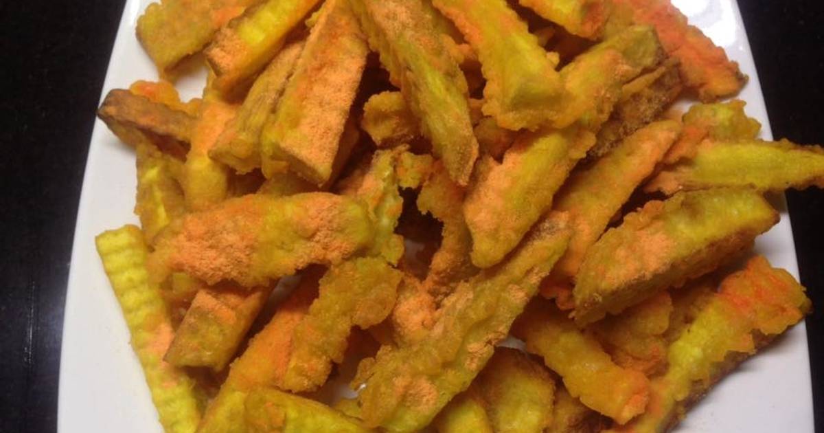 Khoai lang lắc phô mai