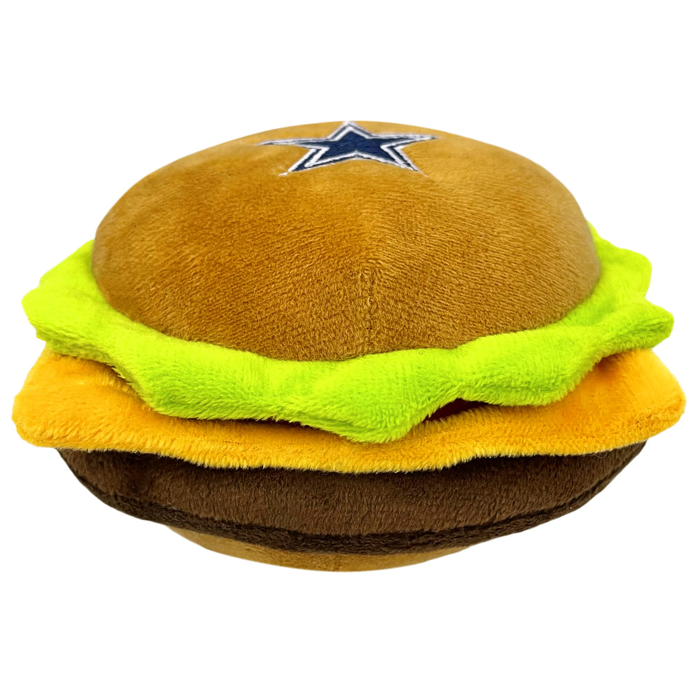 Juguete para perro con forma de hamburguesa Pet First Company™ NFL™ Cowboys