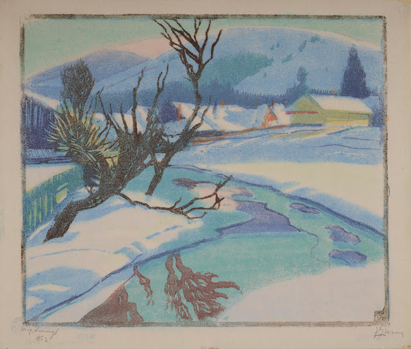 Rajcza in winter 1935