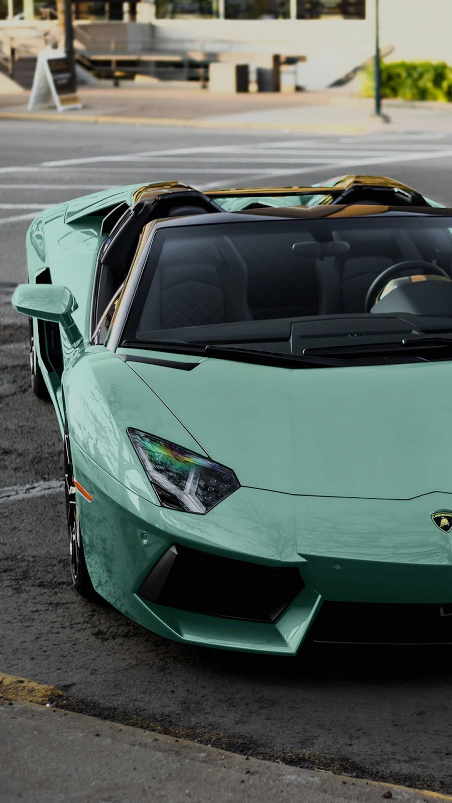 Lamborghini, Aventador, Convertible, Roadster Full HD iPhone Wallpaper for Free Download in High Quality [1080x1920]