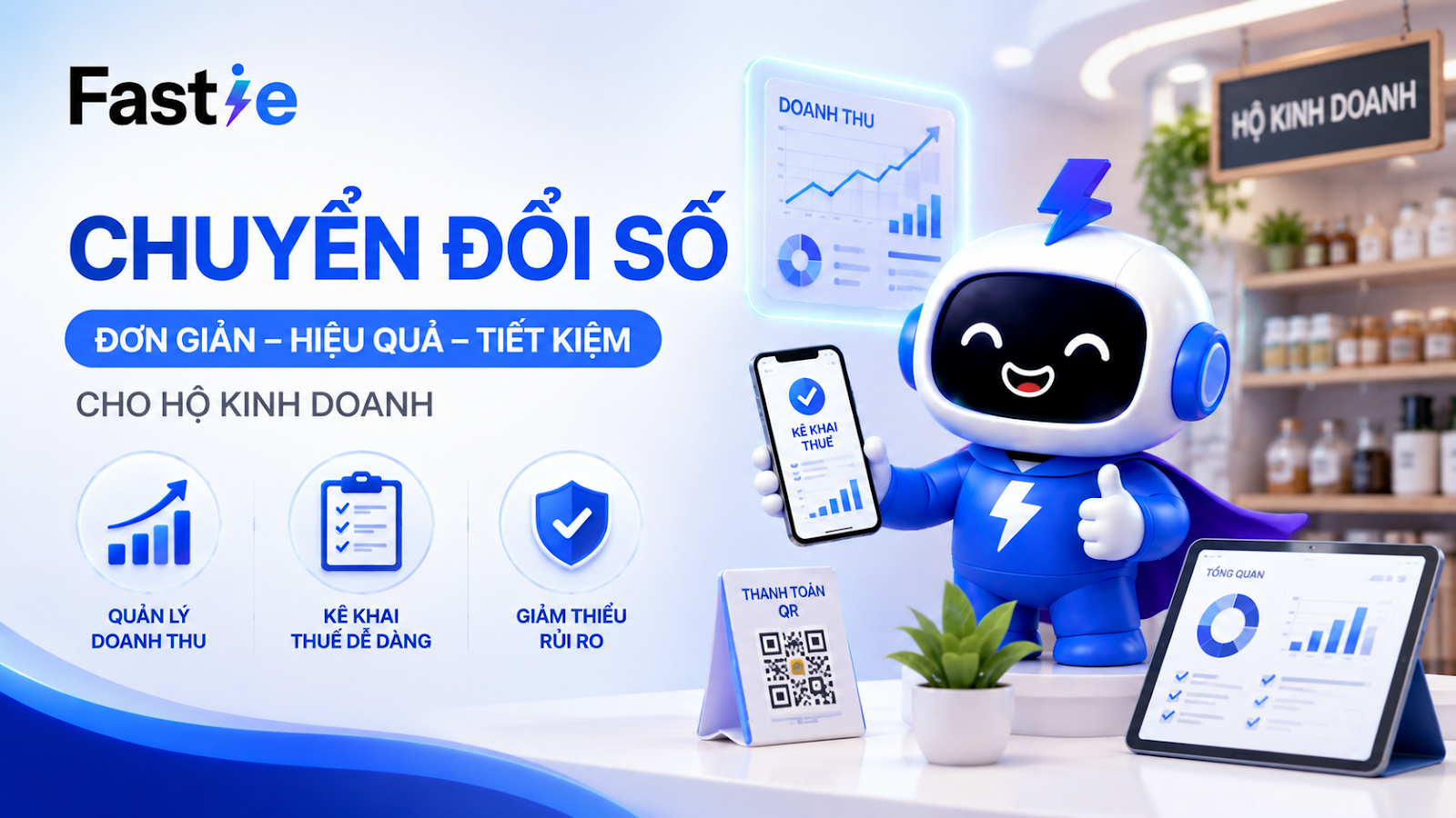 Chuyển Đổi Số Trong Quản Lý Doanh Thu Và Kê Khai Thuế Cho Hộ Kinh Doanh
