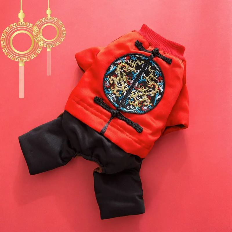 Chinese holiday clothing for small dogs