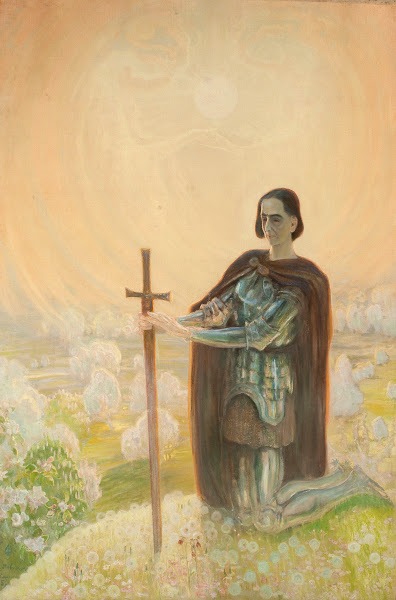 Prayer at the battle field 1915