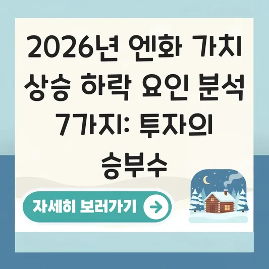 엔화 가치 상승 하락 요인 분석