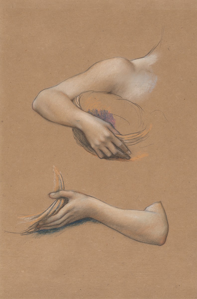 Study of Arms for The Cadence of Autumn 1905