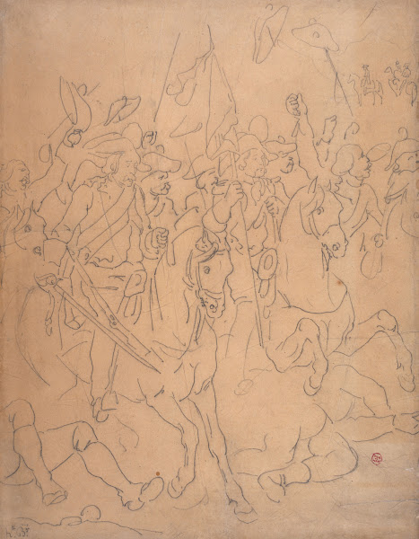 Le défilé devant Bonaparte à Marengo