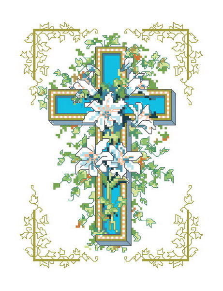 CMP HB033 Lily On The Cross