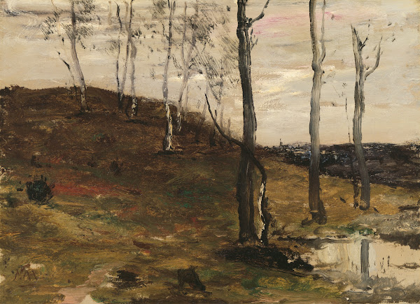 Hillside with Trees 1872 78