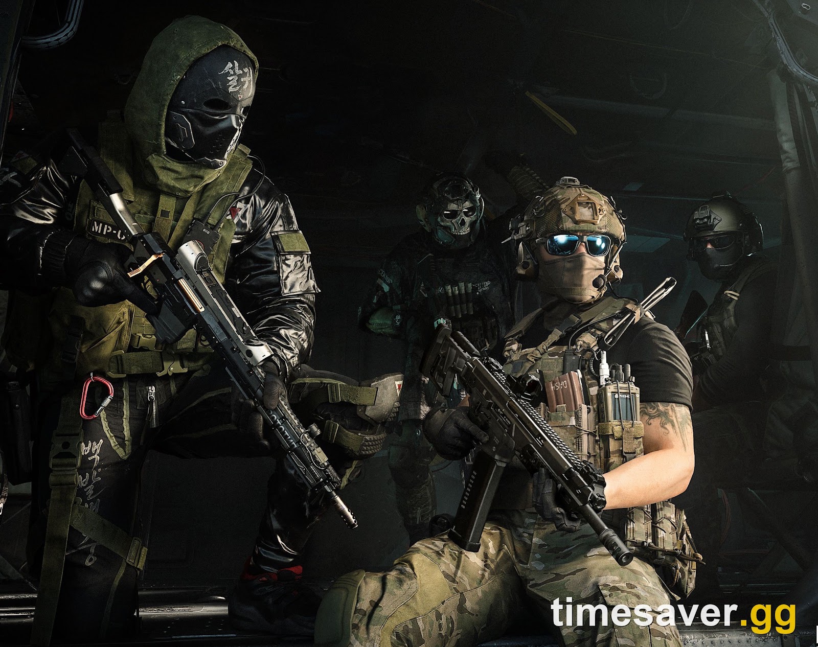 Modern Warfare 4 Operators in an intense multiplayer firefight