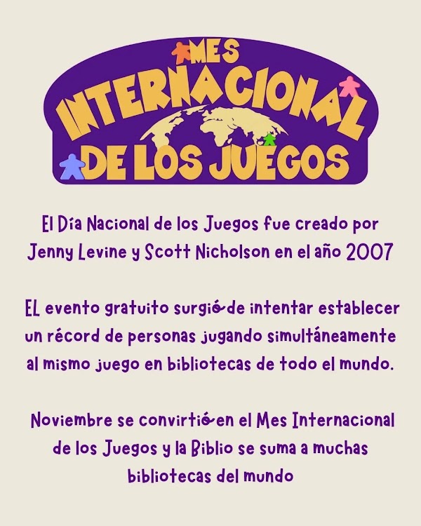 Día de Juegos en la Biblioteca