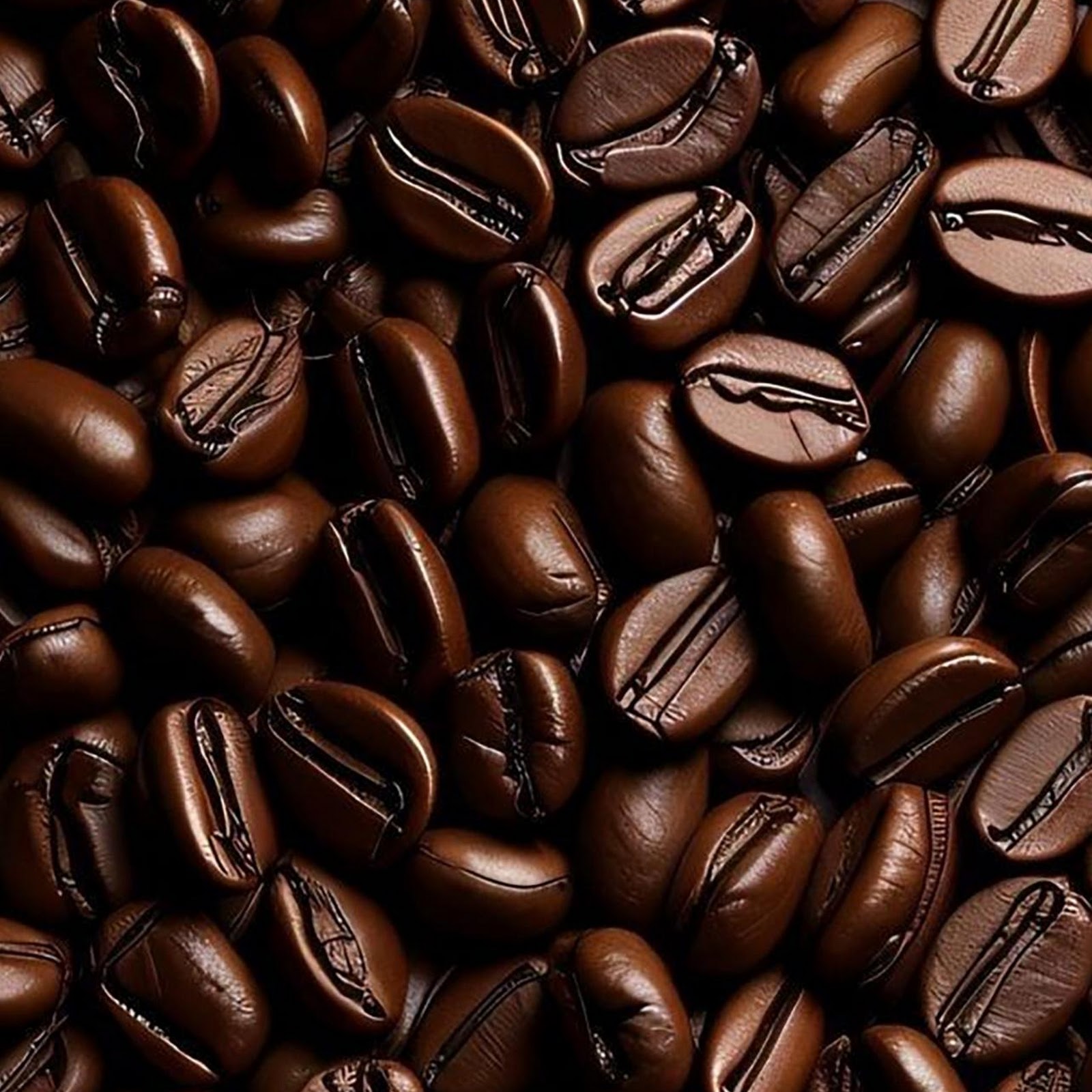 Download Roasted Dark Coffee Beans Full HD iPhone