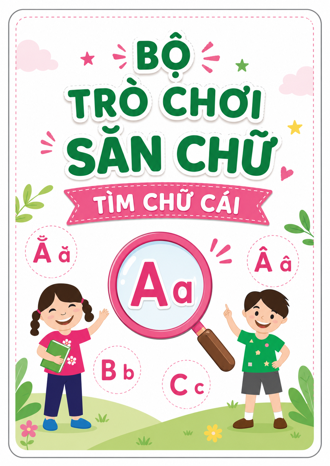 Phiếu trò chơi chữ cái - giaoan