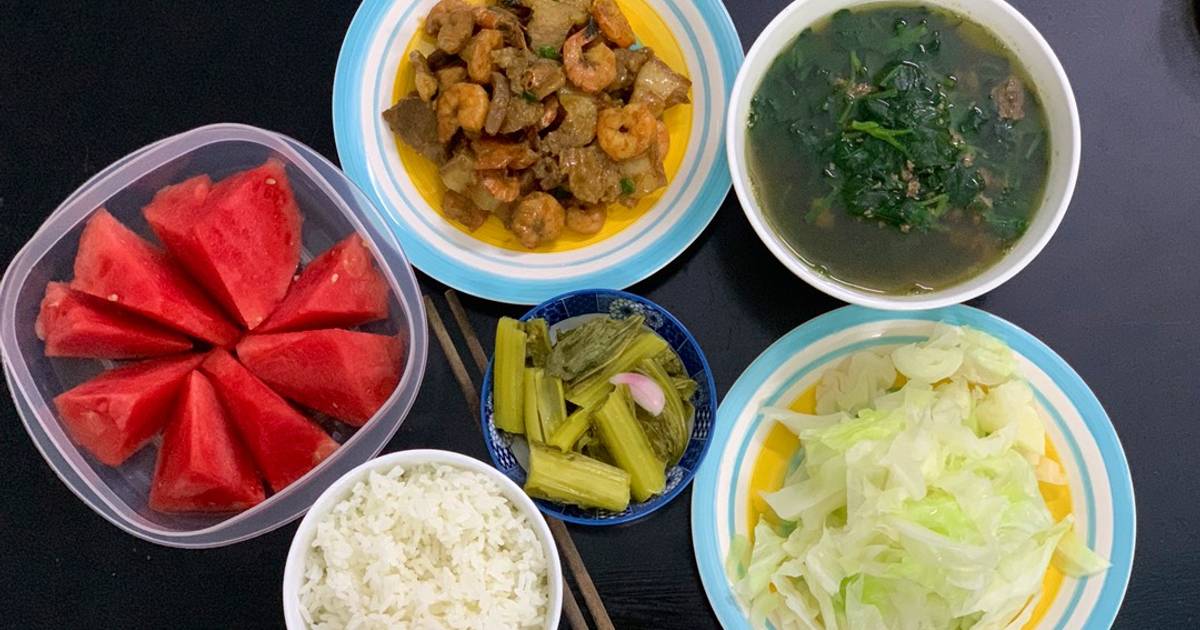 Mâm cơm nhanh ngọn #4