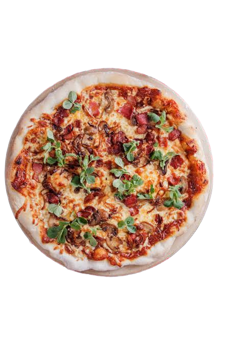 Classic — Smoky bacon, mushroom & onion