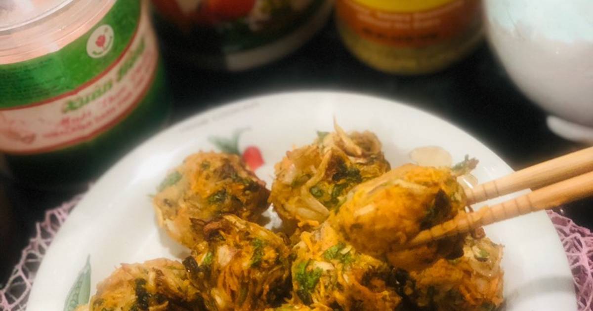 Chả nấm rau củ