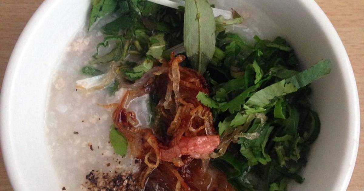 Cháo thịt bằm