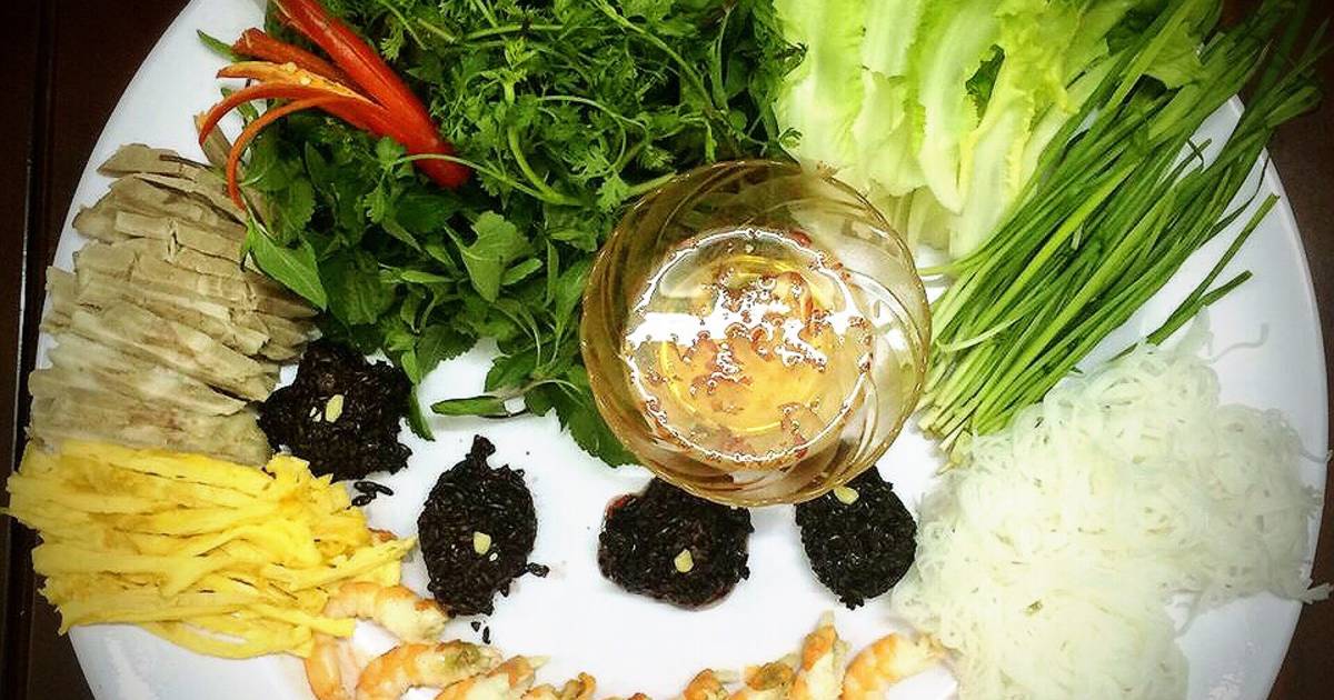 Cuốn rượu nếp - Quà ngon dịp Tết Đoan Ngọ