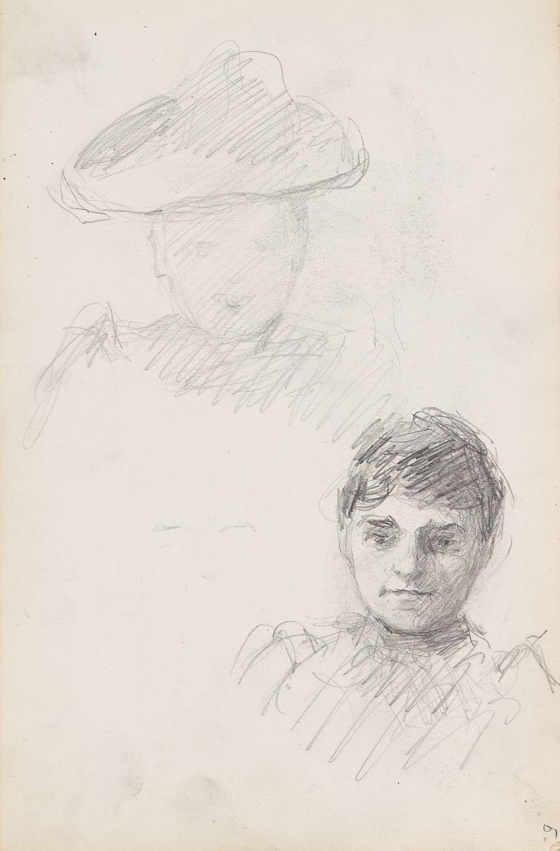 To kvinneportretter 1892