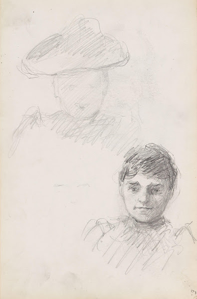 To kvinneportretter 1892