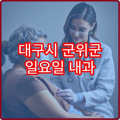 대구시 군위군 일요일 내과 진료 가능한 병원을 정리한 상세 안내