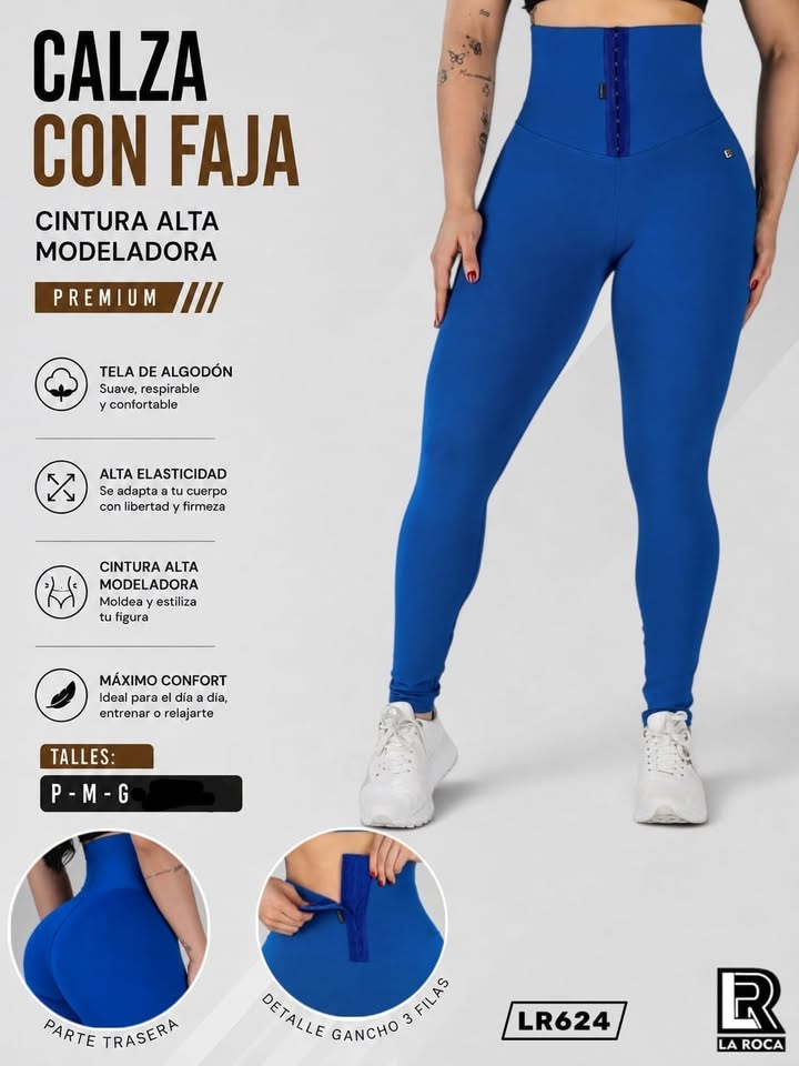 Calza Leggings con Faja Modeladora