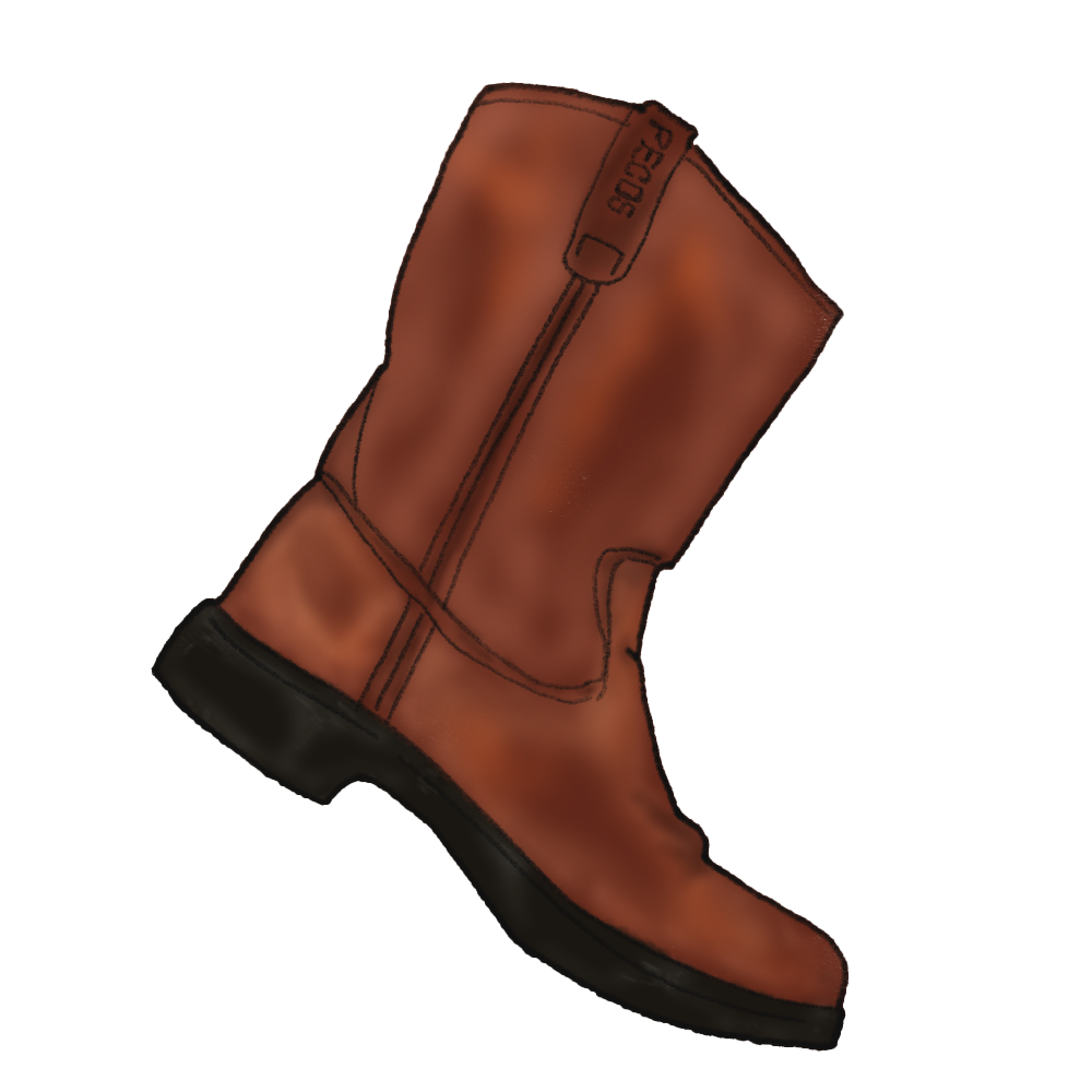 Yeezy Redwing Pecos Blood Red Work Boots product image