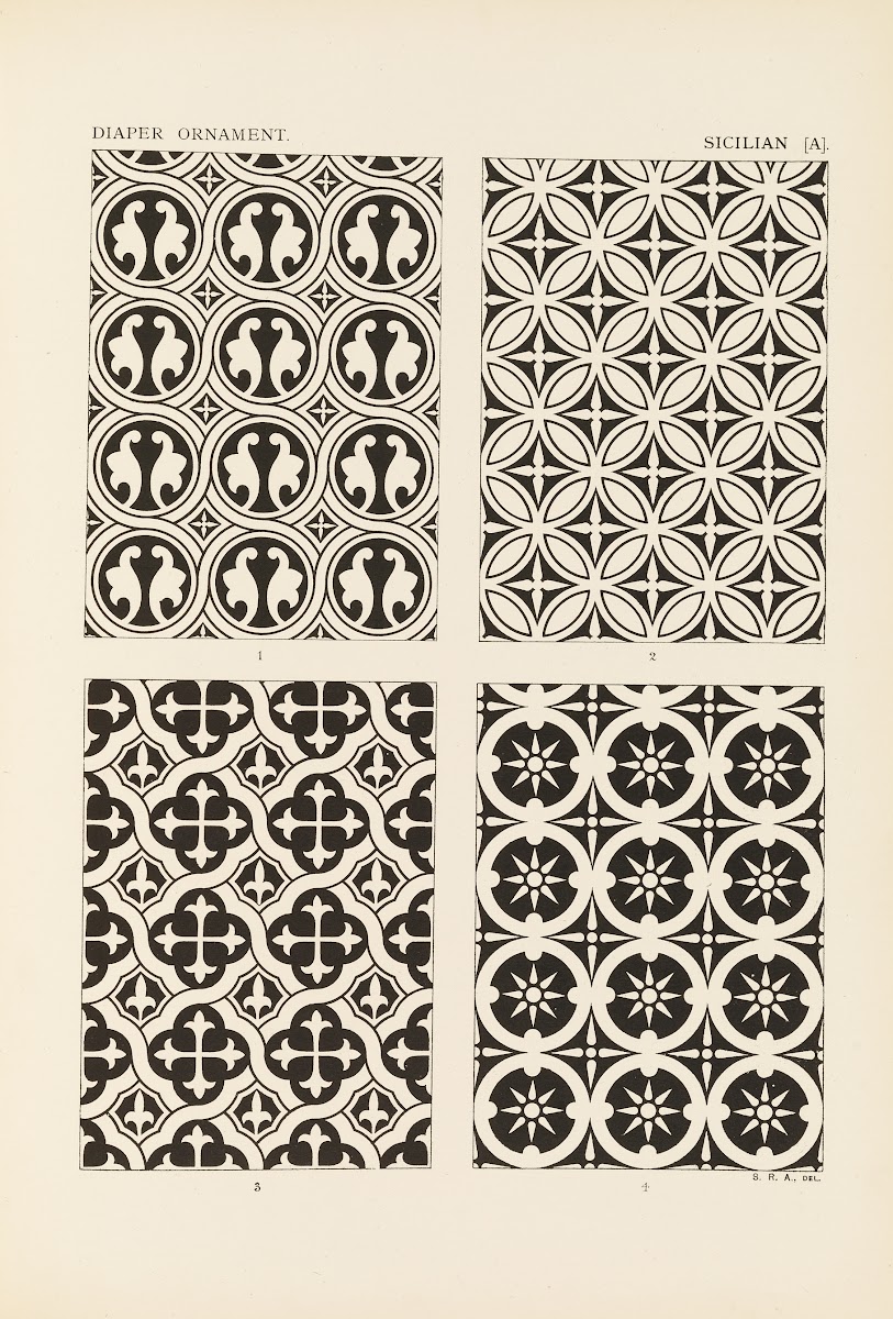 Outlines of ornament in the leading styles Pl31 1881