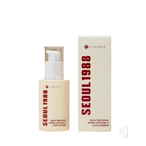K-Secret SEOUL 1988 Retinal Serum: Retinal Liposome 2% + Black Ginseng 30ml