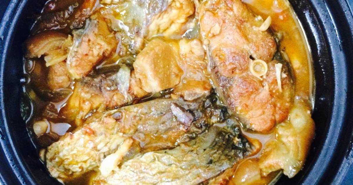 Cá Trắm kho quả chay
