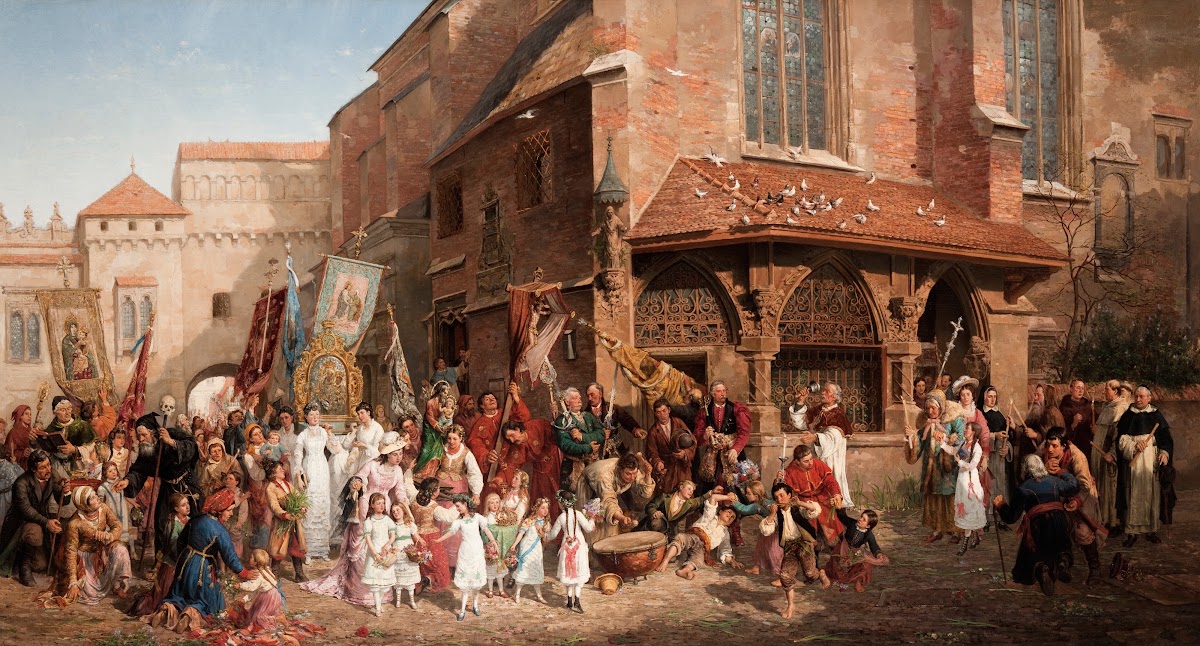 The Corpus Christi Procession 1881