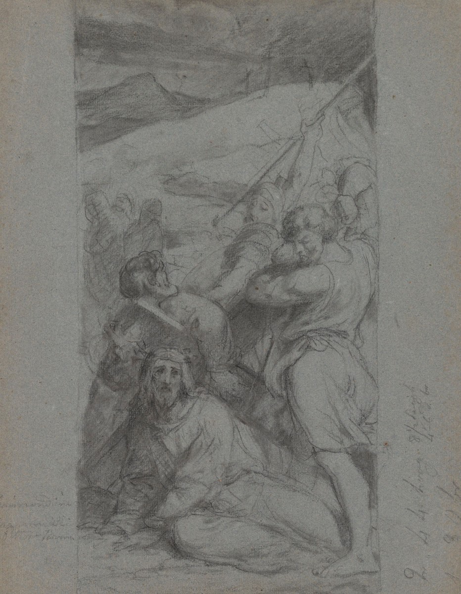 Christs Fall under the Cross