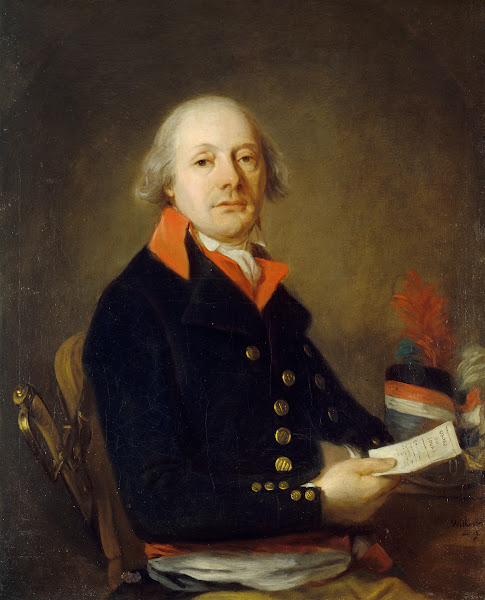 Portrait Dun Commissaire Des Guerres De Lan IX PréSumé Pascalis 1802