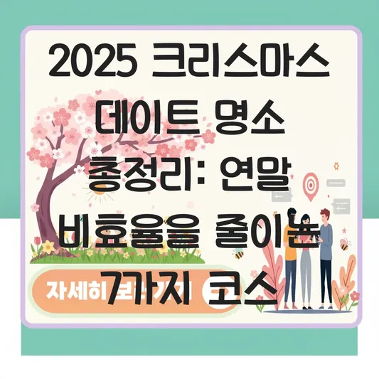 2025 크리스마스 데이트 명소 대표 이미지