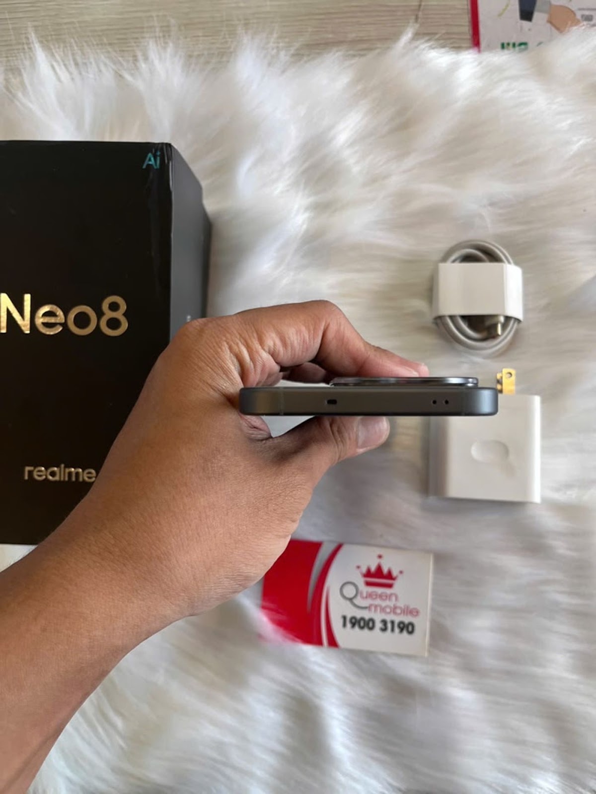 𝗥𝗘𝗔𝗟𝗠𝗘 𝗡𝗘𝗢 𝟴 𝟱𝗚 𝟭𝟮/𝟮𝟱𝟲𝗚𝗕 – SIÊU PHẨM GAMING PIN 8.000MAH, GIÁ 10.900.000 VND 🔥