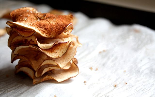 Làm Snack Táo