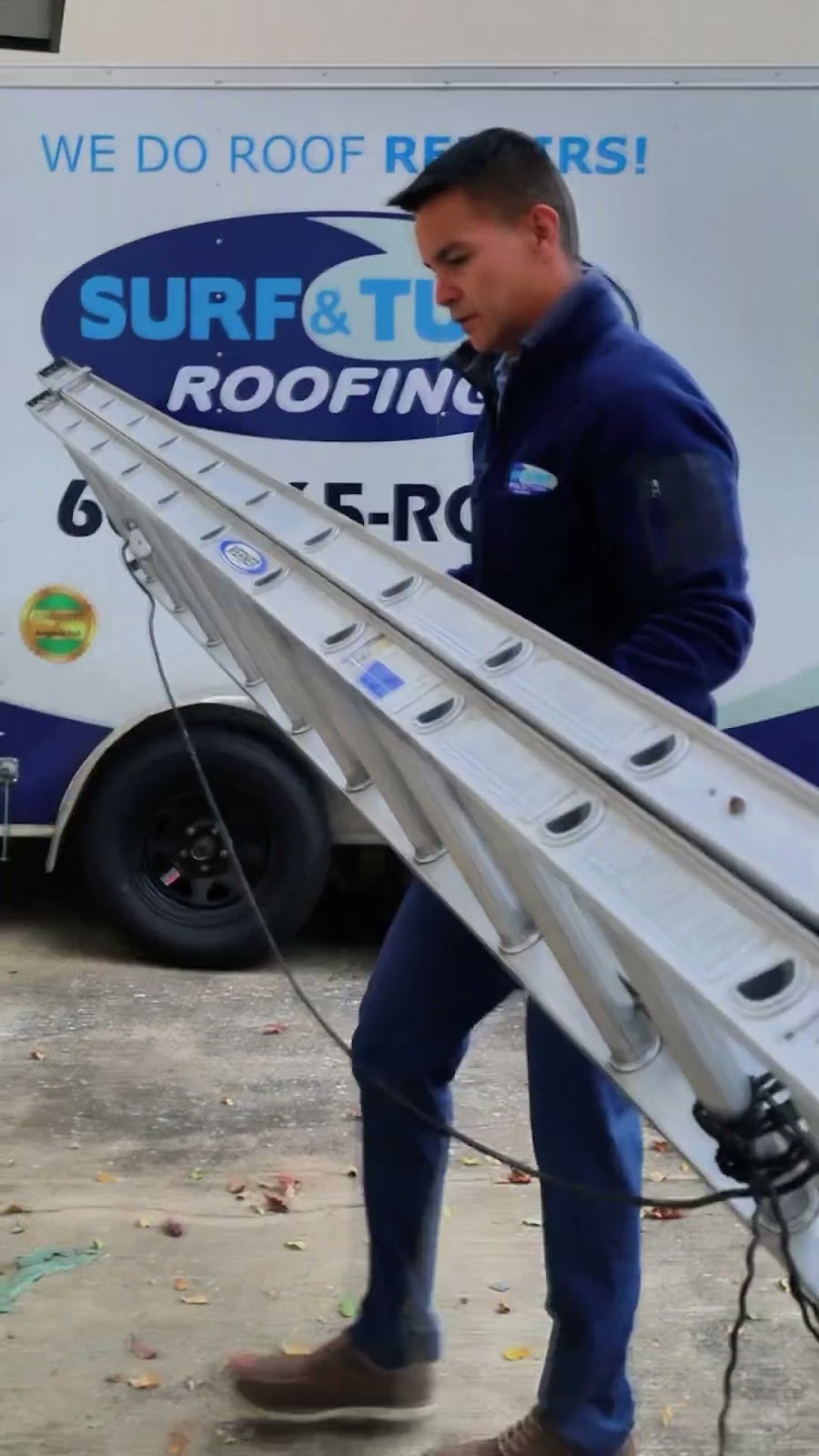 Surf & Turf Roofing we do roof repairs ad