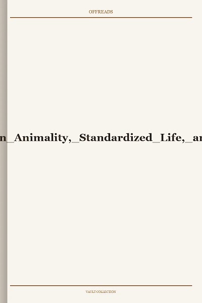 Blanchette-Porkopolis. American Animality, Standardized Life, and the Factory Farm-2020