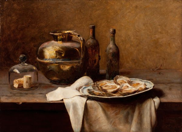 Oysters and Copperware 1899