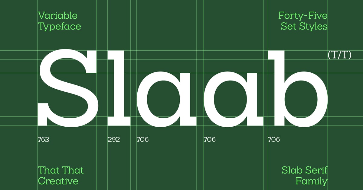 Slab Serif Font Family Slab Free Download – Envato Elements