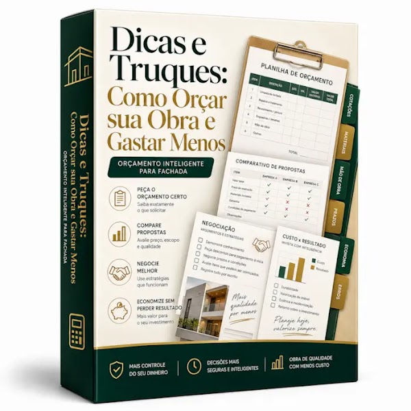 Bônus Dicas e Truques: Como Orçar sua Obra e Gastar Menos