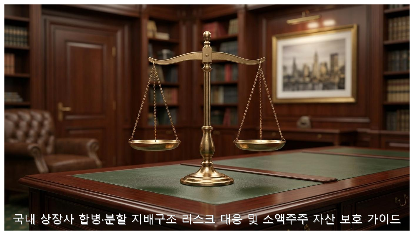 국내 상장사 합병·분할 지배구조 리스크 대응 및 소액주주 자산 보호 가이드 핵심 안내 및 분석 인포그래픽 (5)