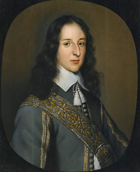 Portrait Of Thomas Belasyse Aged 24 Later 1st Earl Fauconberg 1627 1700 1651