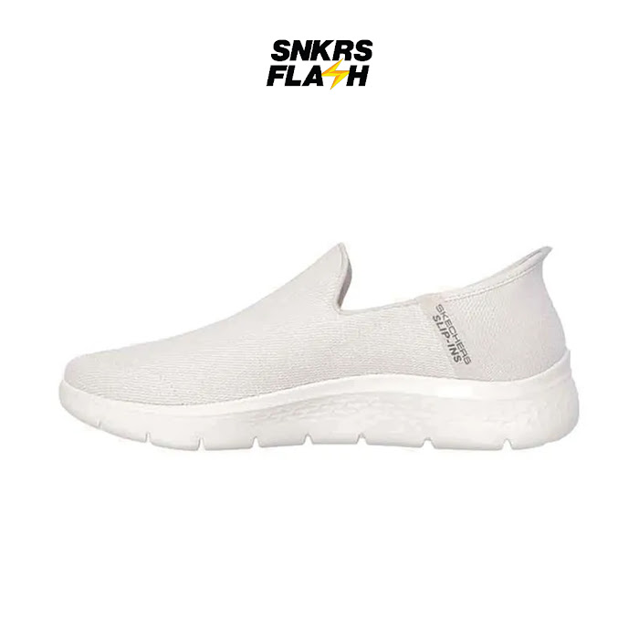 SKECHERS GO WALK FLEX WHITE NATURAL - Size 44