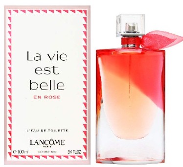 LA VIDA ES BELLA EN ROSE MUJER 100ML EDT LANCOME