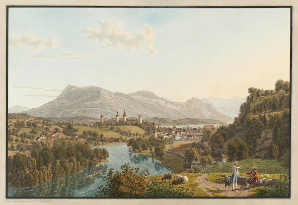Luzern von Nordwesten
