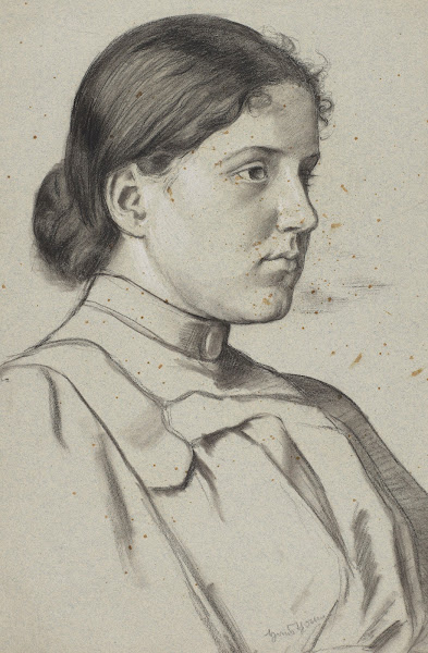 Bust of a Young Woman in Three Quarter View 1900   1915