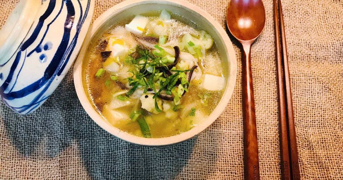 Canh bông cải trắng